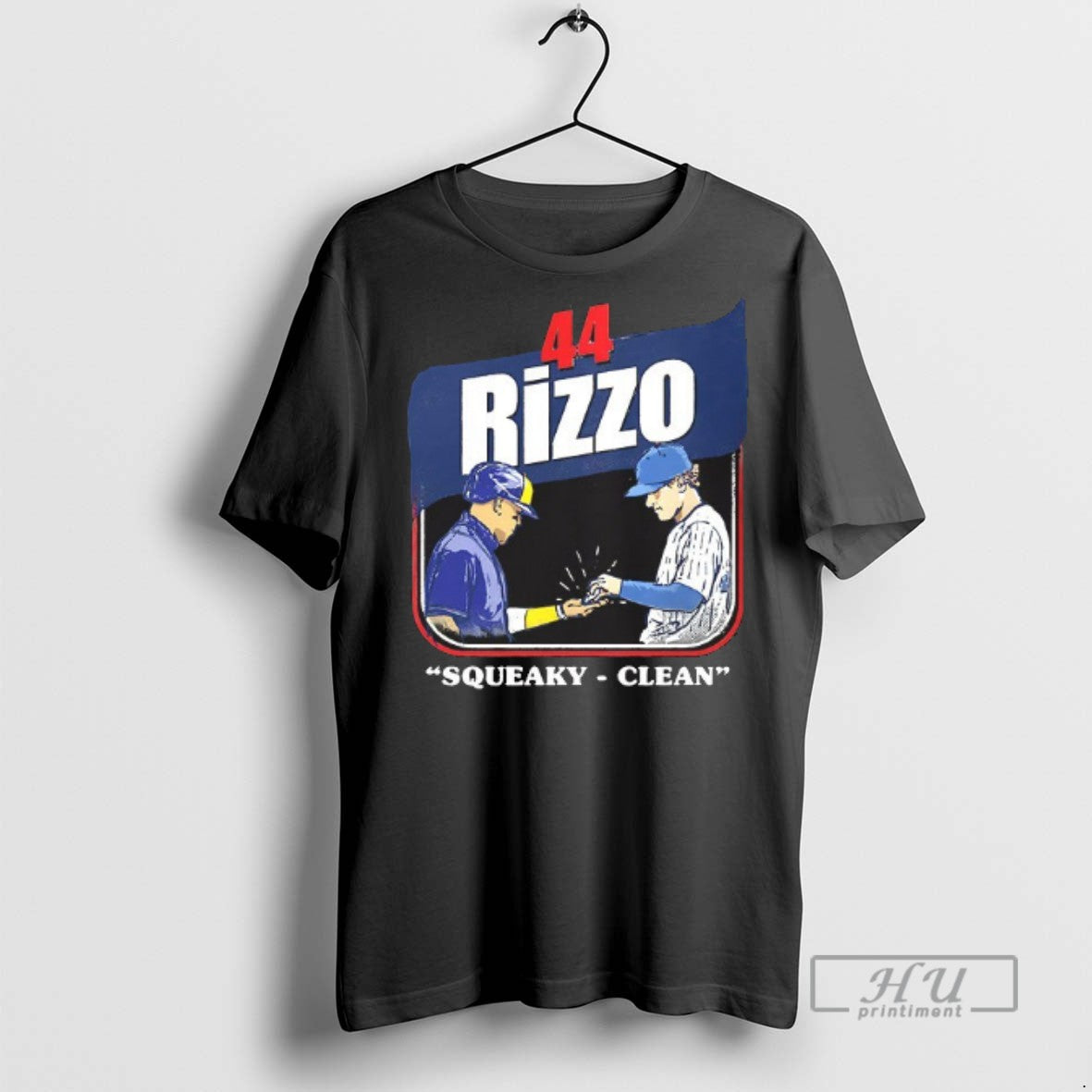 Officials Anthony Rizzo 44 Squeaky Clean New York - Adult & Kids T-Shirts, Sweatshirts & Hoodies apparel design preview 1