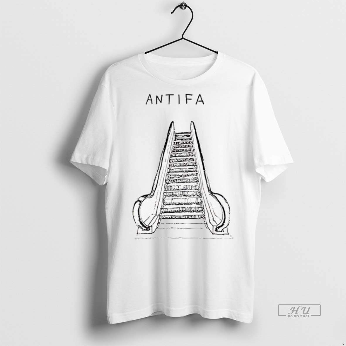 Officials Antifa Escalator Sweater - Adult & Kids T-Shirts, Sweatshirts & Hoodies apparel design preview 1