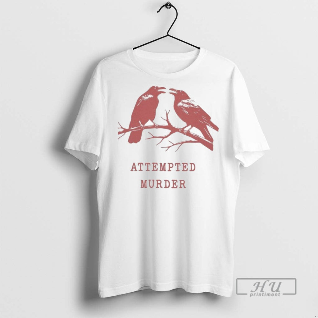 Officials Attempted With Crows - Adult & Kids T-Shirts, Sweatshirts & Hoodies apparel design preview 1