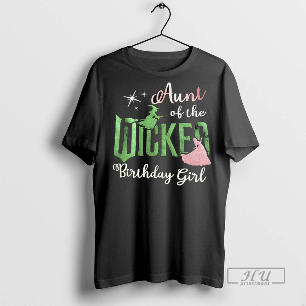 Officials Aunt Of The Wicked Birthday Girl Ceramic - Adult & Kids T-Shirts, Sweatshirts & Hoodies apparel design preview 1