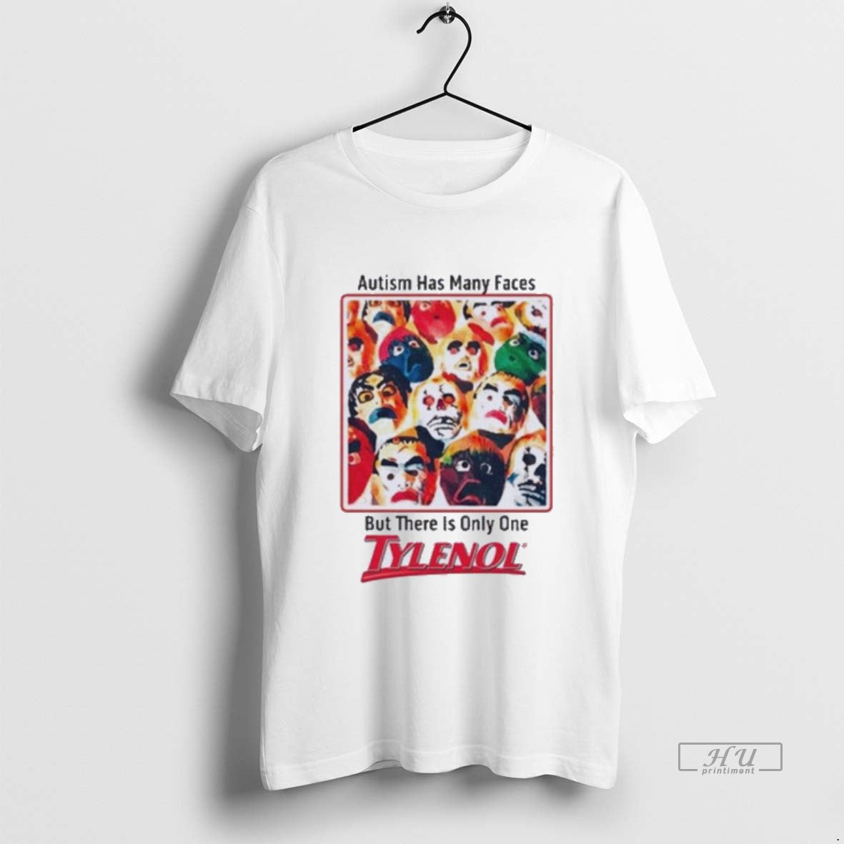 Officials Autism Has Many Faces But There Is Only One - Adult & Kids T-Shirts, Sweatshirts & Hoodies apparel design preview 1