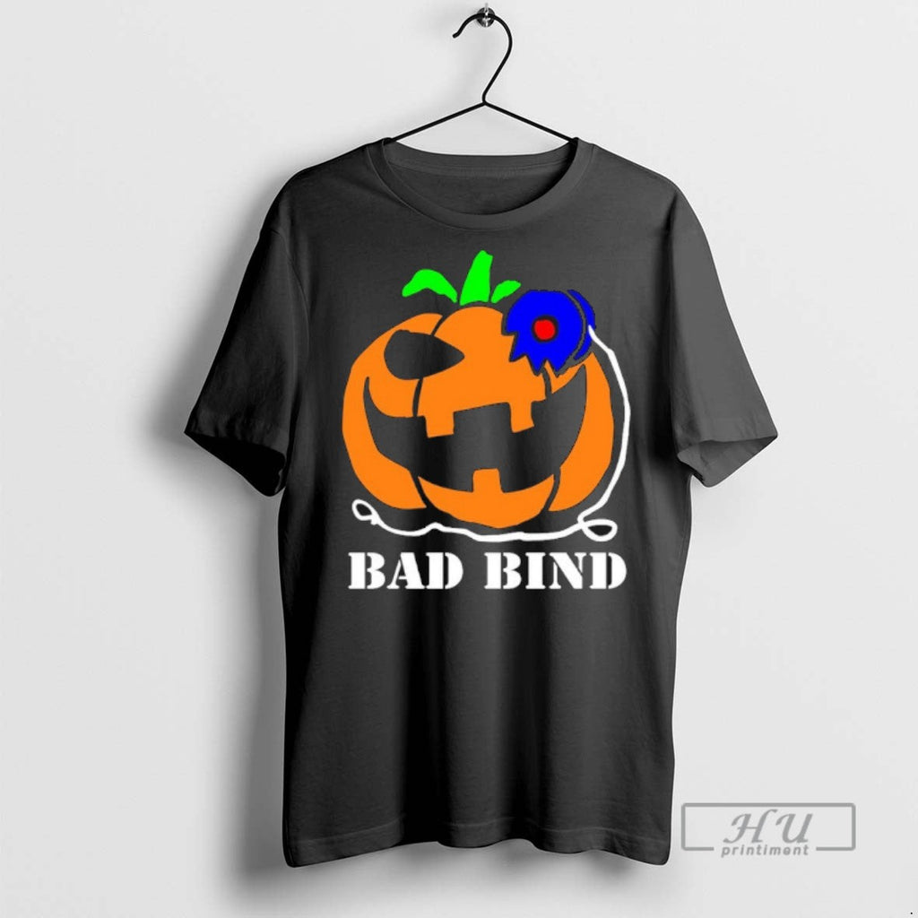 Officials Bad Bind Halloween Pumpkin - Adult & Kids T-Shirts, Sweatshirts & Hoodies apparel design preview 1