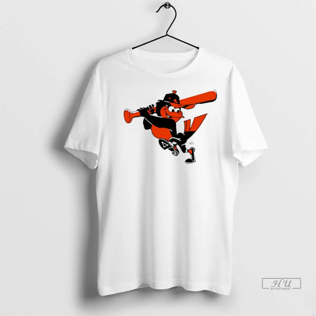 Officials Baltimore Oriole Bird Mascot Cute - Adult & Kids T-Shirts, Sweatshirts & Hoodies apparel design preview 1