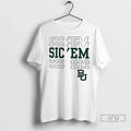 Officials Baylor Bears Ivory Sic Em - Adult & Kids T-Shirts, Sweatshirts & Hoodies apparel design preview 1