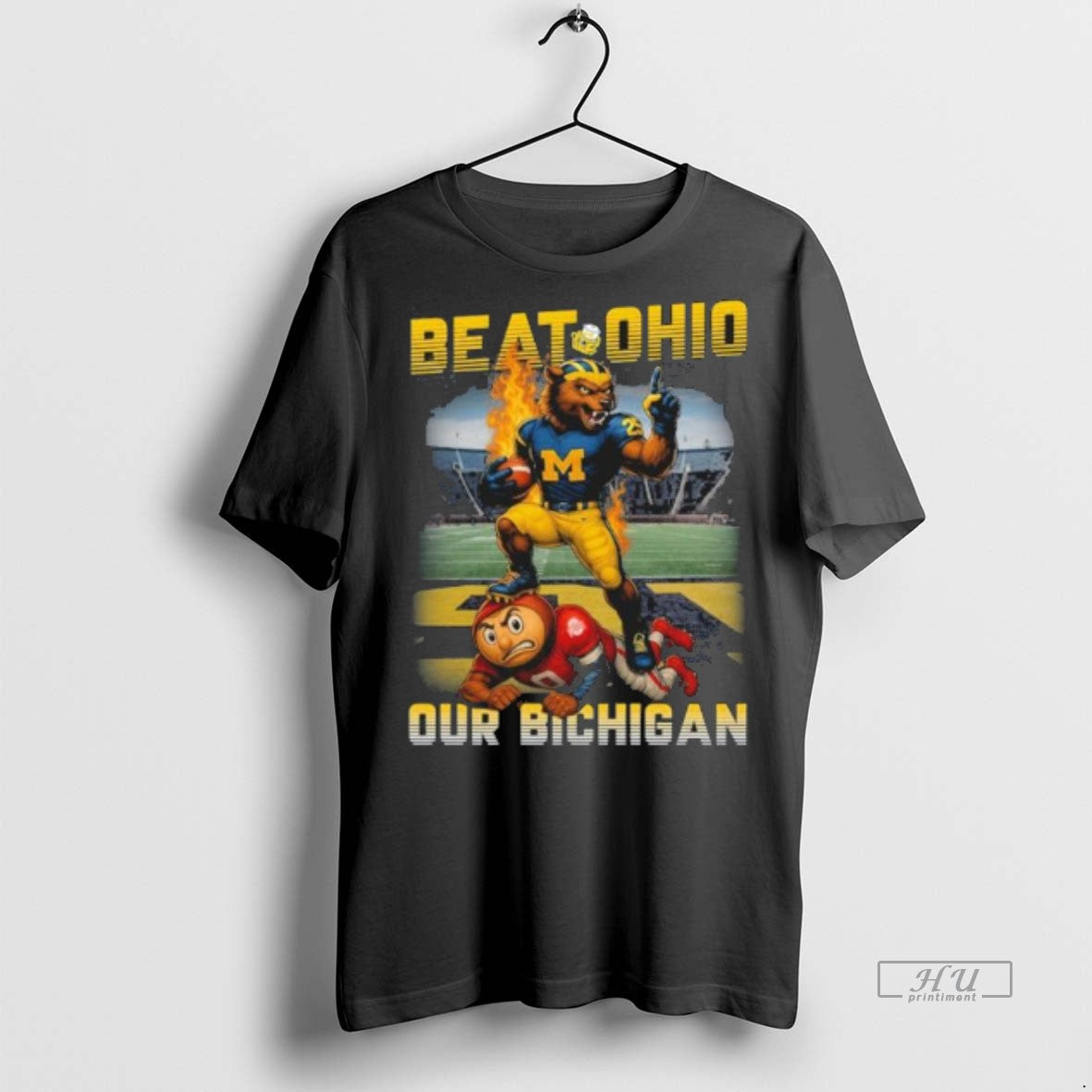 Officials Beat Ohio Our Bichigan 2025 Wolverines Vs - Adult & Kids T-Shirts, Sweatshirts & Hoodies apparel design preview 1
