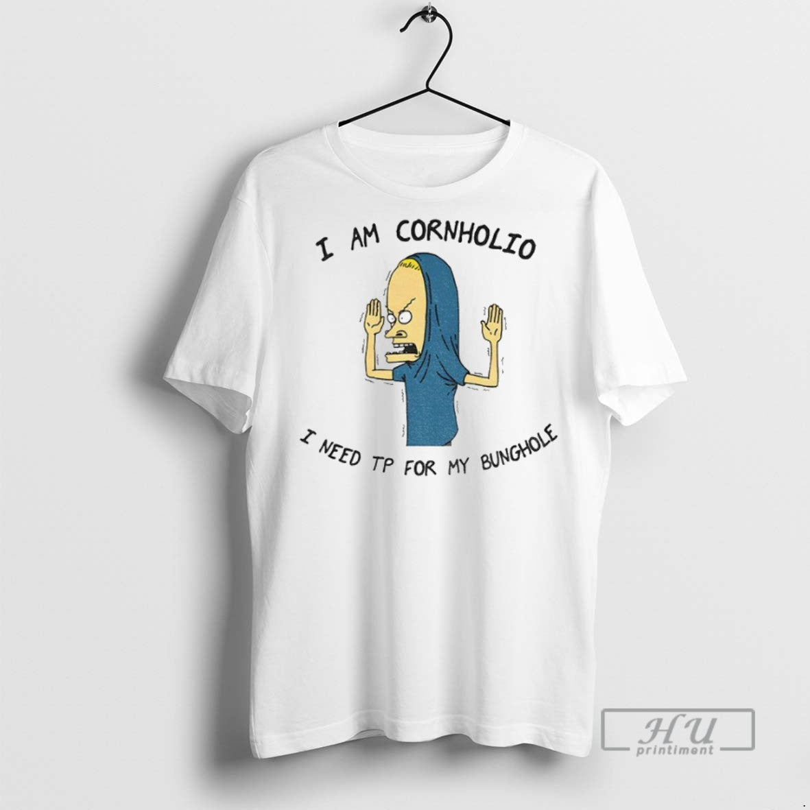 Officials Beavis I Am Cornholio Need Tp For My - Adult & Kids T-Shirts, Sweatshirts & Hoodies apparel design preview 1