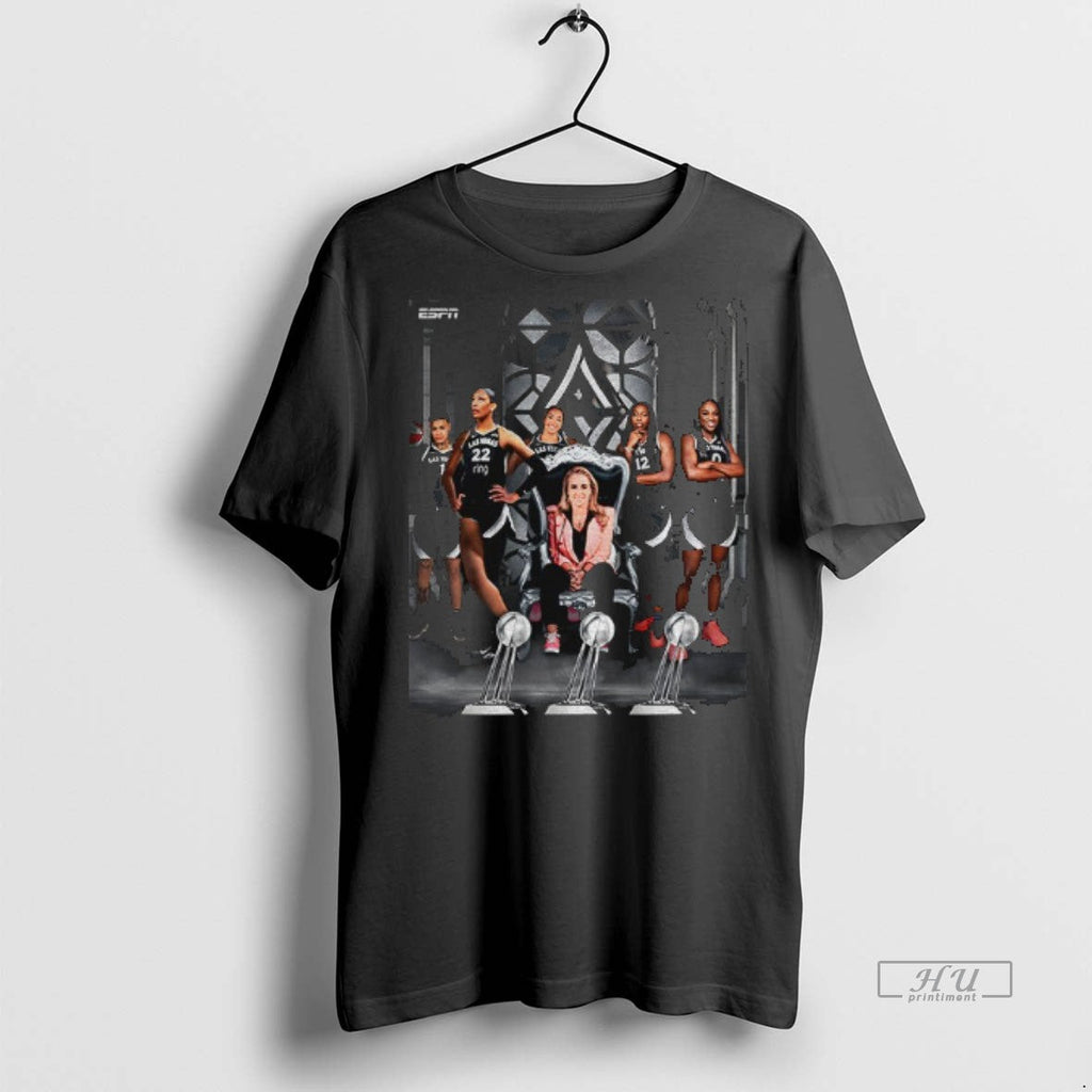 Officials Becky Hammon Aja Wilson And Chelsea Gray - Adult & Kids T-Shirts, Sweatshirts & Hoodies apparel design preview 1