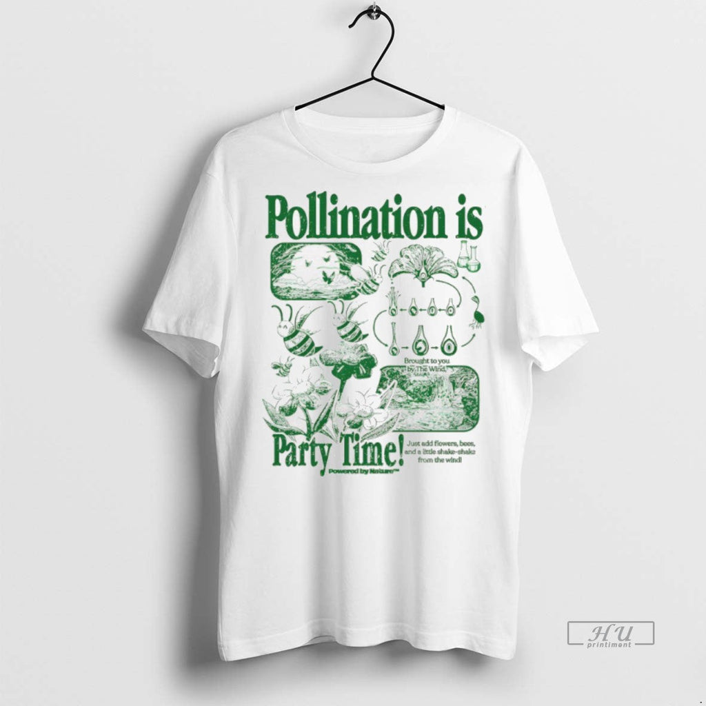 Officials Bee Pollination Is Party Time Sweater - Adult & Kids T-Shirts, Sweatshirts & Hoodies apparel design preview 1