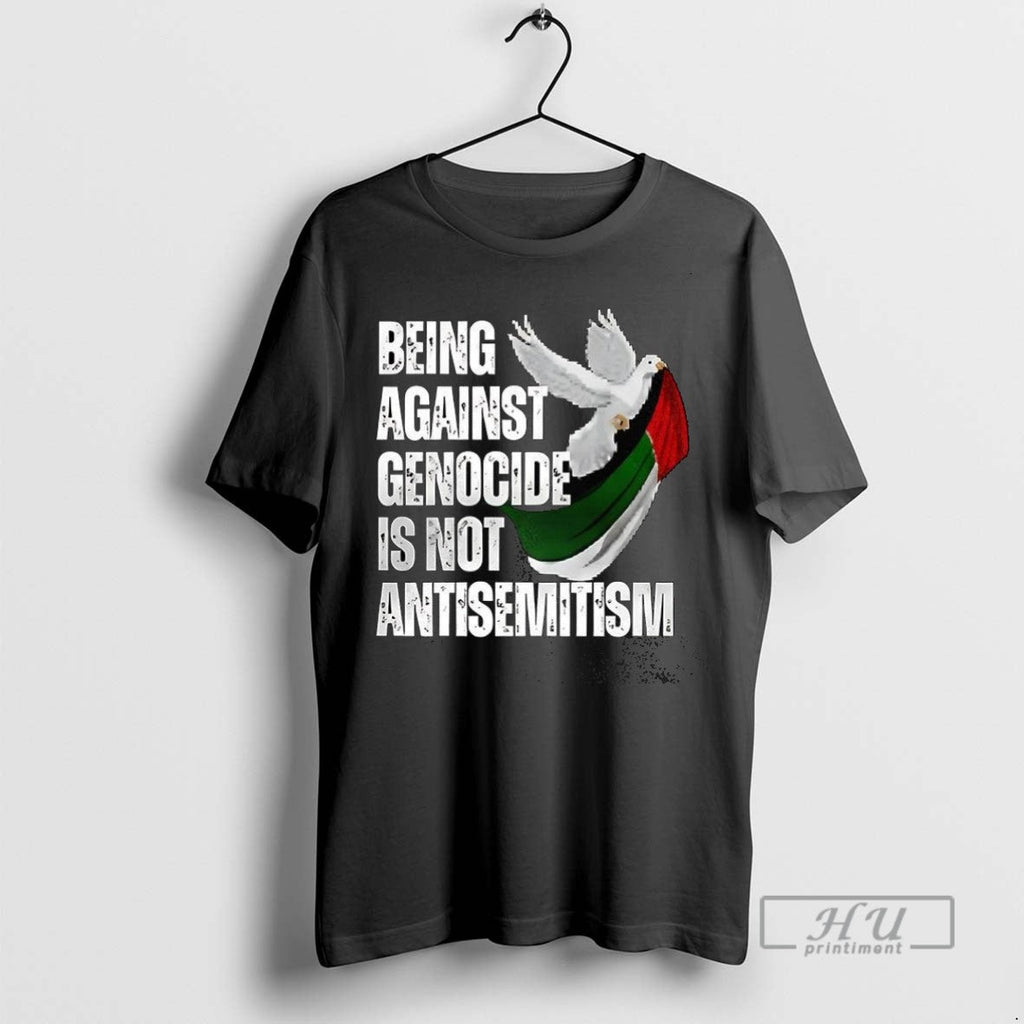 Officials Being Against Genocide Is Not Antisemitism - Adult & Kids T-Shirts, Sweatshirts & Hoodies apparel design preview 1