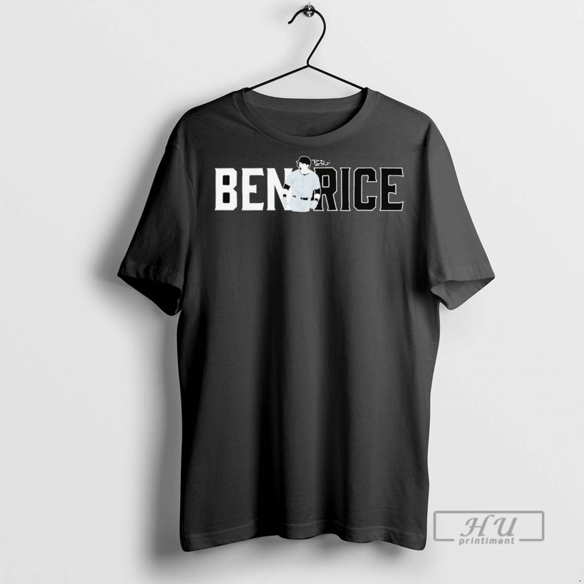 Officials Ben Rice Ghost Celebration Signature - Adult & Kids T-Shirts, Sweatshirts & Hoodies apparel design preview 1