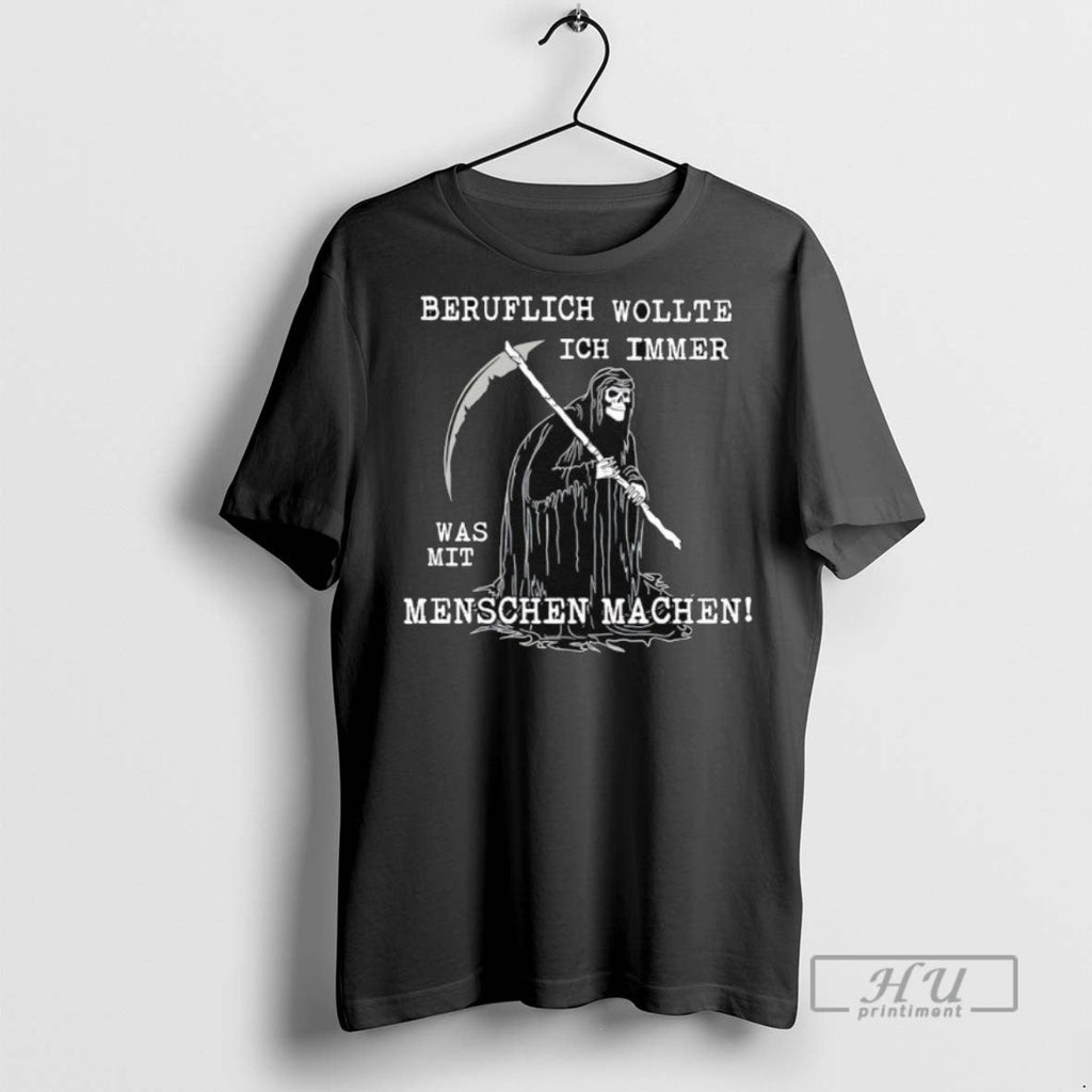 Officials Beruflich Wollte Ich Immer Was Mit Menschen - Adult & Kids T-Shirts, Sweatshirts & Hoodies apparel design preview 1