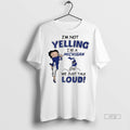 Officials Betty Boop Im Not Yelling A Michigan Girl - Adult & Kids T-Shirts, Sweatshirts & Hoodies apparel design preview 1