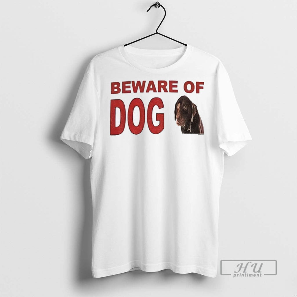 Officials Beware Of Dog Meme Vintage - Adult & Kids T-Shirts, Sweatshirts & Hoodies apparel design preview 1