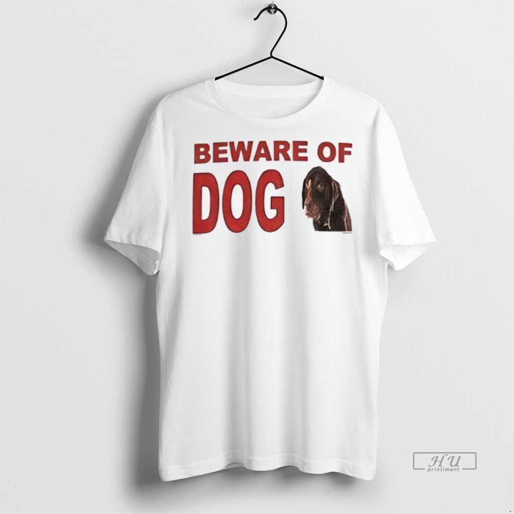 Officials Beware Of Dog Meme Vintage Sweater - Adult & Kids T-Shirts, Sweatshirts & Hoodies apparel design preview 1