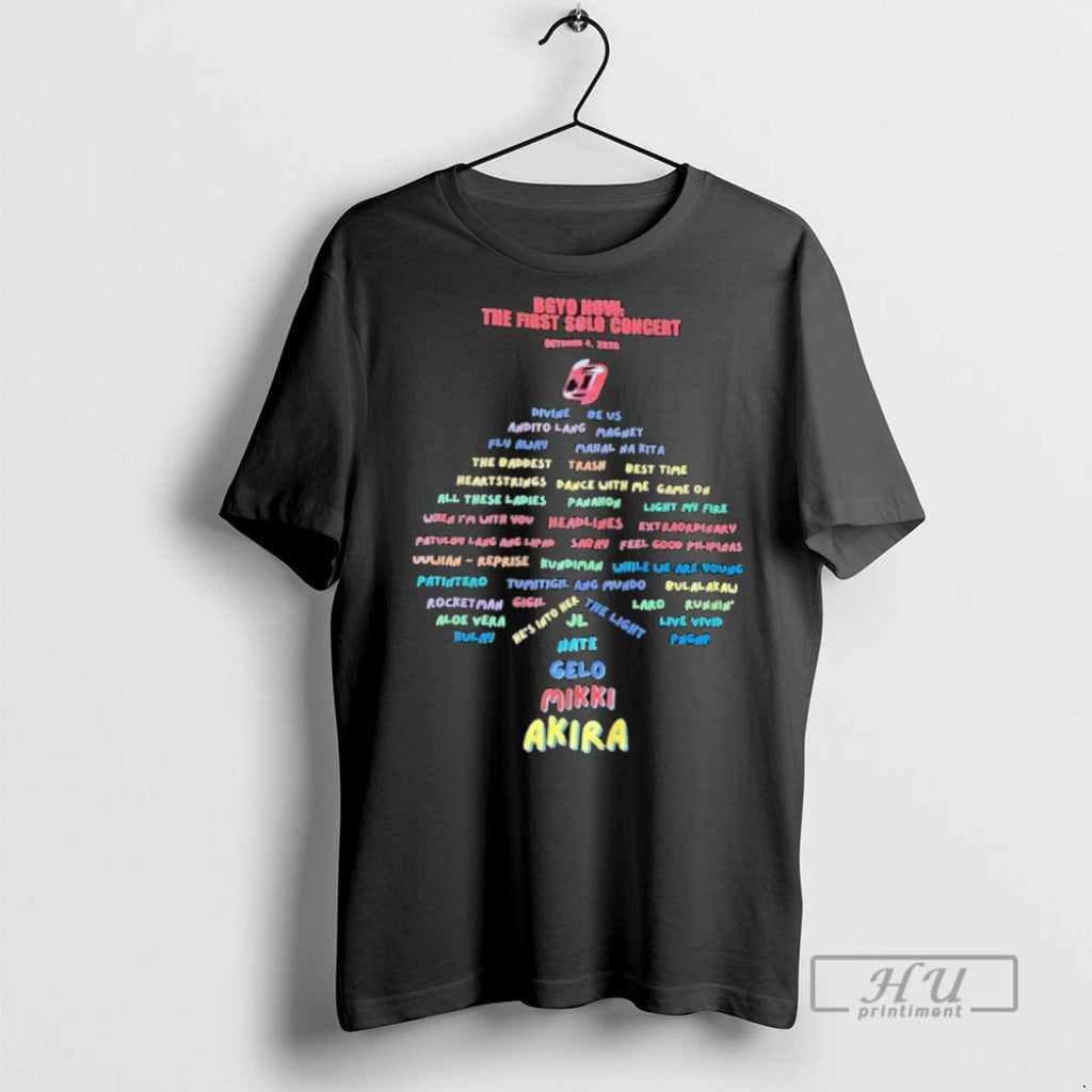 Officials Bgyo Now The First Solo Concert 2025 - Adult & Kids T-Shirts, Sweatshirts & Hoodies apparel design preview 1