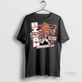 Officials Bijan Robinson Superstar Running Caricature - Adult & Kids T-Shirts, Sweatshirts & Hoodies apparel design preview 1