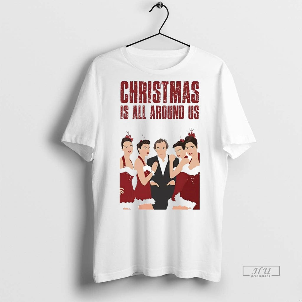 Officials Billy Mack Christmas Is All Around Us - Adult & Kids T-Shirts, Sweatshirts & Hoodies apparel design preview 1