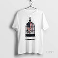 Officials Birdcaged Caged Libertyamerican Flag - Adult & Kids T-Shirts, Sweatshirts & Hoodies apparel design preview 1