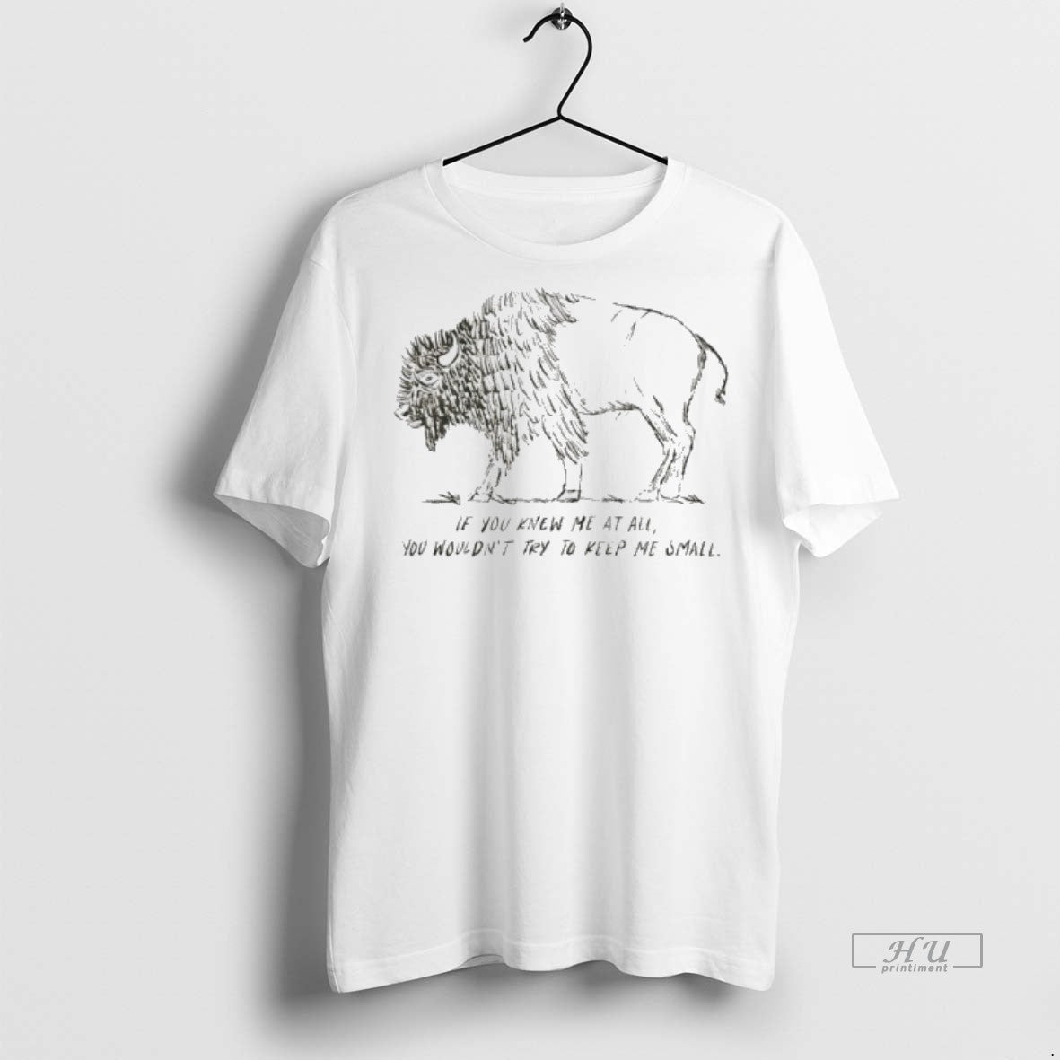 Officials Bison If You Knew Me At All Wouldnt Try To - Adult & Kids T-Shirts, Sweatshirts & Hoodies apparel design preview 1