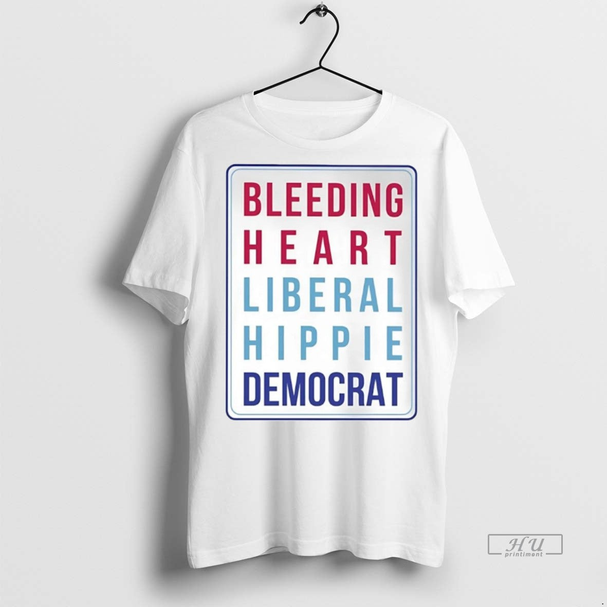 Officials Bleeding Heart Liberal Hippie Democrat - Adult & Kids T-Shirts, Sweatshirts & Hoodies apparel design preview 1