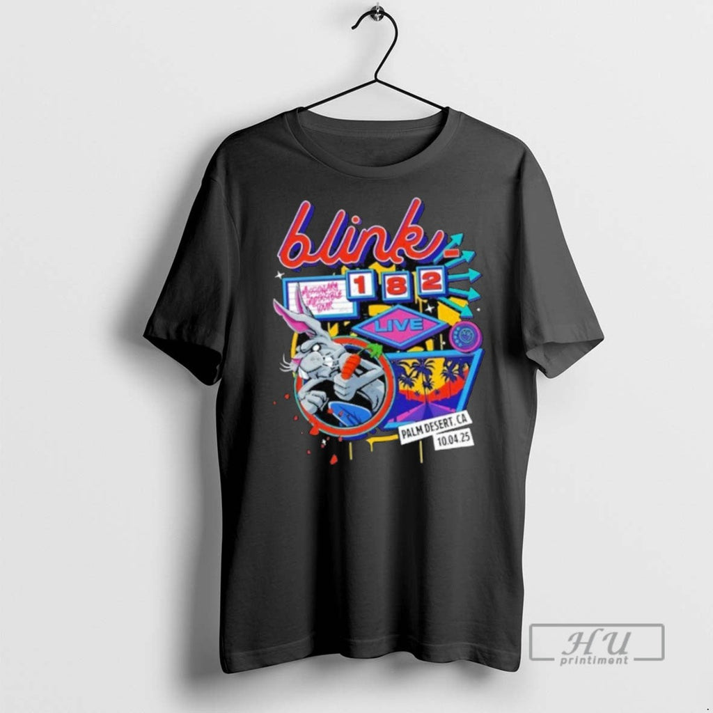 Officials Blink 182 Live At Palm Desert Ca Sep 4 2025 - Adult & Kids T-Shirts, Sweatshirts & Hoodies apparel design preview 1
