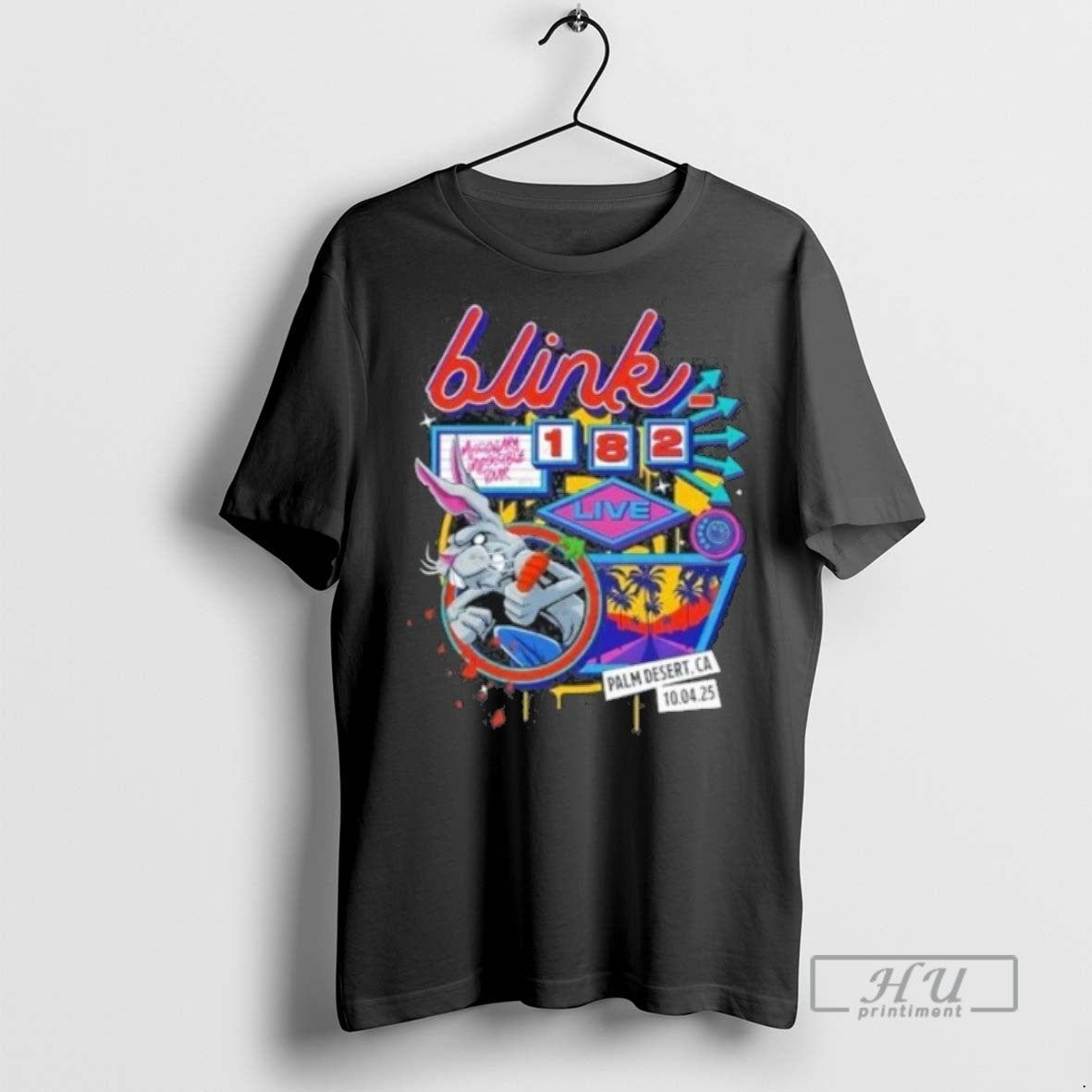 Officials Blink 182 Live At Palm Desert Ca Sep 4 2025 - Adult & Kids T-Shirts, Sweatshirts & Hoodies apparel design preview 1