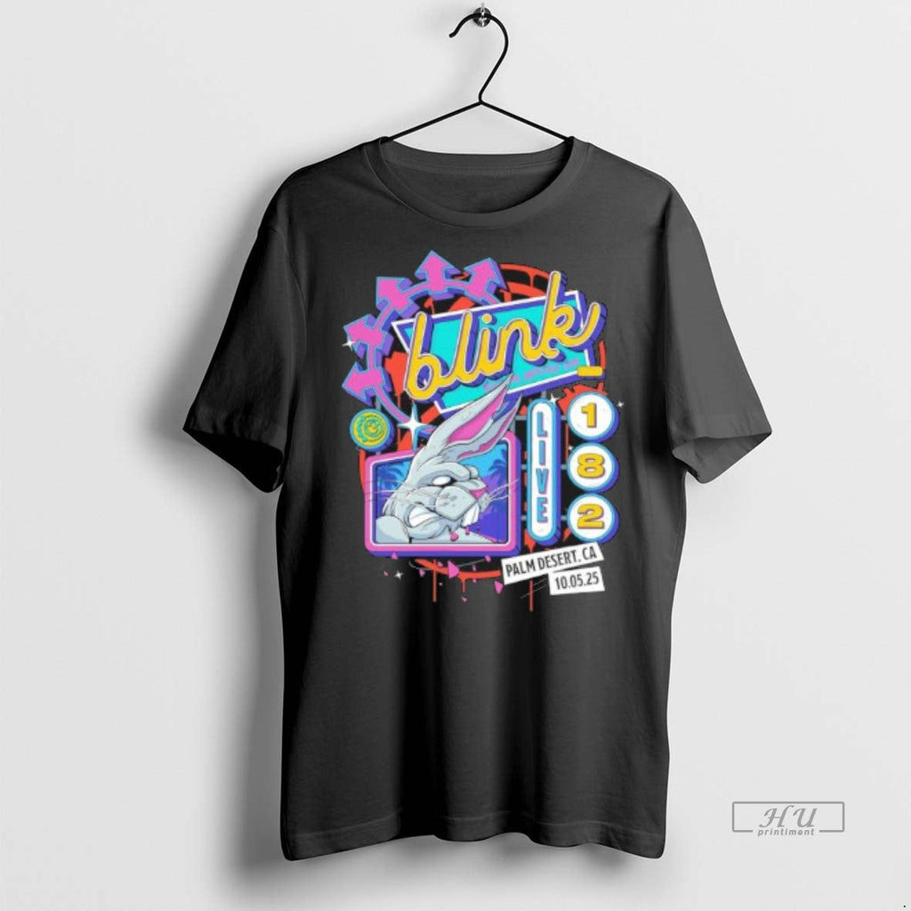 Officials Blink 182 Palm Desert 10 5 2025 Event - Adult & Kids T-Shirts, Sweatshirts & Hoodies apparel design preview 1