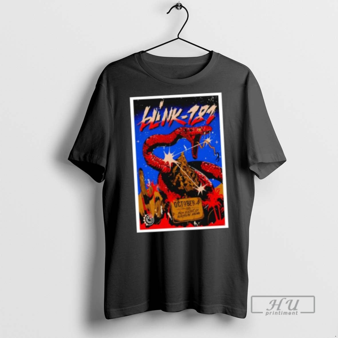 Officials Blink 182 Palm Desert Ca Event October 04 - Adult & Kids T-Shirts, Sweatshirts & Hoodies apparel design preview 1