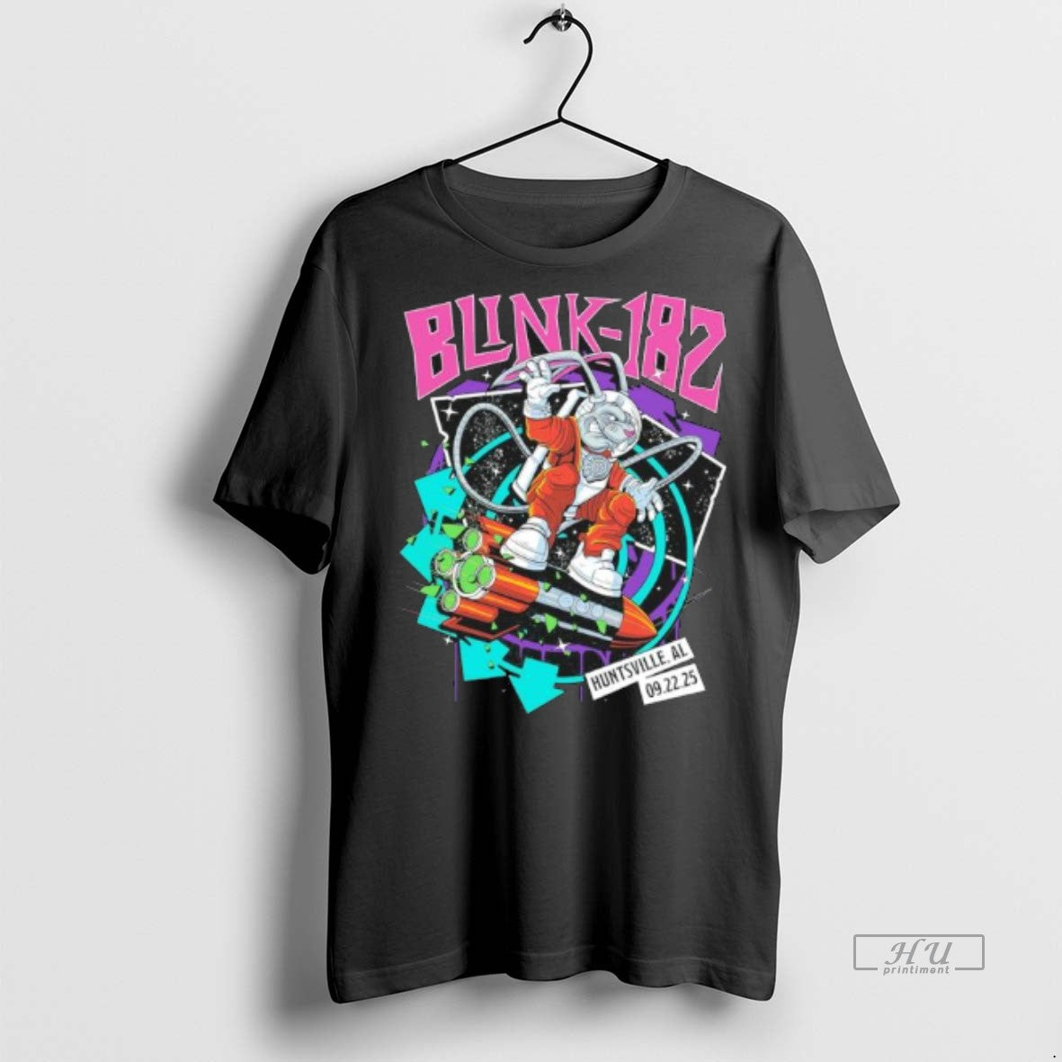 Officials Blink 182 Tour Huntsville Al September 22 - Adult & Kids T-Shirts, Sweatshirts & Hoodies apparel design preview 1