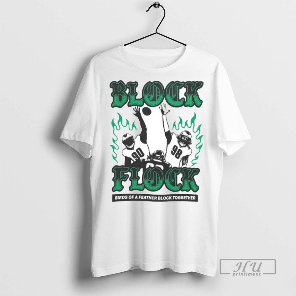 Officials Block Flock Birds Of A Feather Together - Adult & Kids T-Shirts, Sweatshirts & Hoodies apparel design preview 1