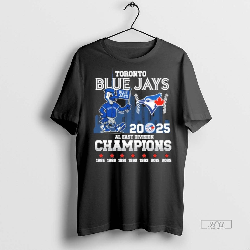 Officials Blue Jays Mascot Parade Al East Champions - Adult & Kids T-Shirts, Sweatshirts & Hoodies apparel design preview 1