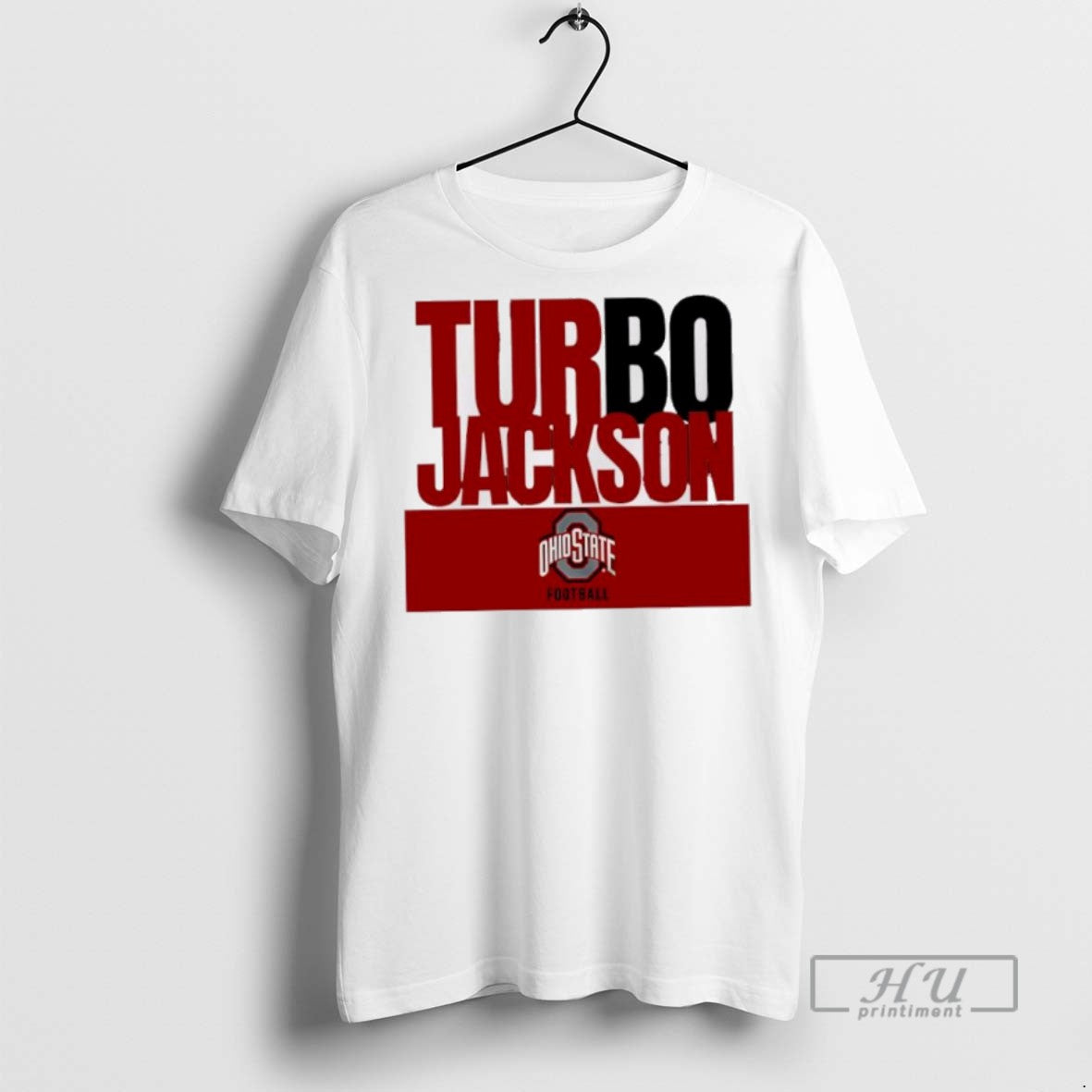Officials Bo Jackson Turbo Ohio State Football Logo - Adult & Kids T-Shirts, Sweatshirts & Hoodies apparel design preview 1