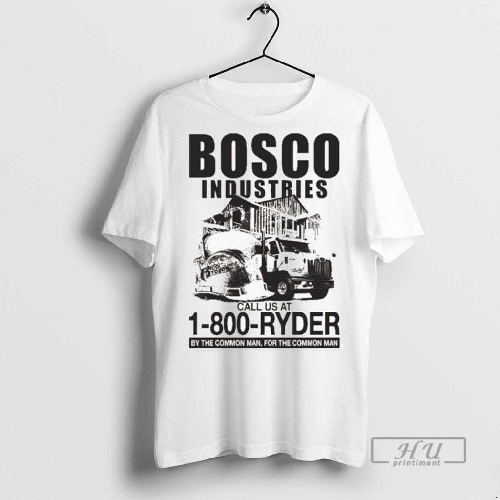 Officials Bosco Industries Call Us At Ryder By The - Adult & Kids T-Shirts, Sweatshirts & Hoodies apparel design preview 1