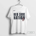 Officials Boston Red Sox Nation 2025 Mlb Postseason - Adult & Kids T-Shirts, Sweatshirts & Hoodies apparel design preview 1