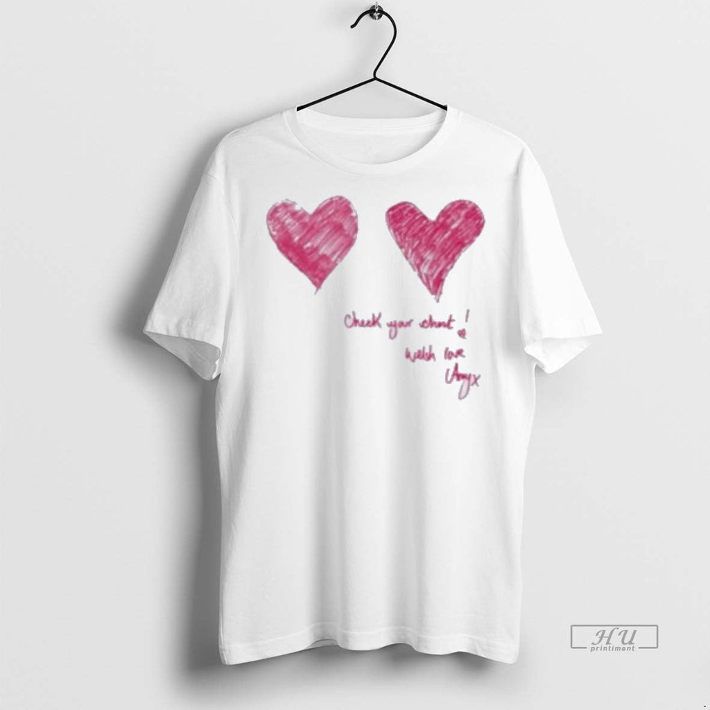 Officials Breast Cancer Awareness Check Your Chest - Adult & Kids T-Shirts, Sweatshirts & Hoodies apparel design preview 1