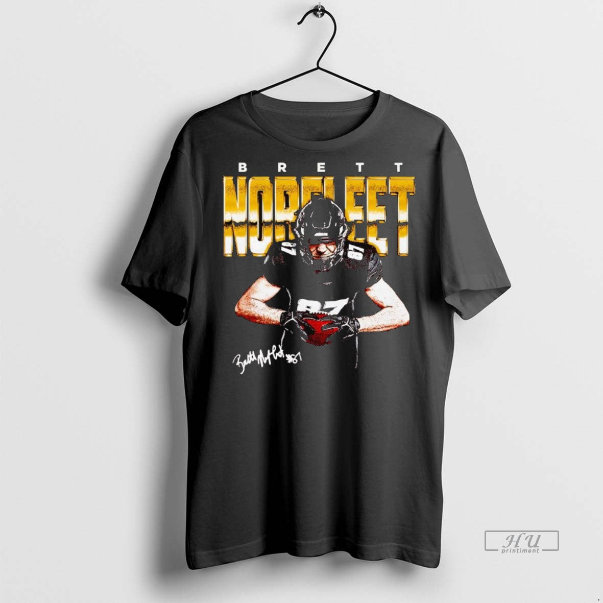 Officials Brett Norfleet College Bitmap Signature - Adult & Kids T-Shirts, Sweatshirts & Hoodies apparel design preview 1