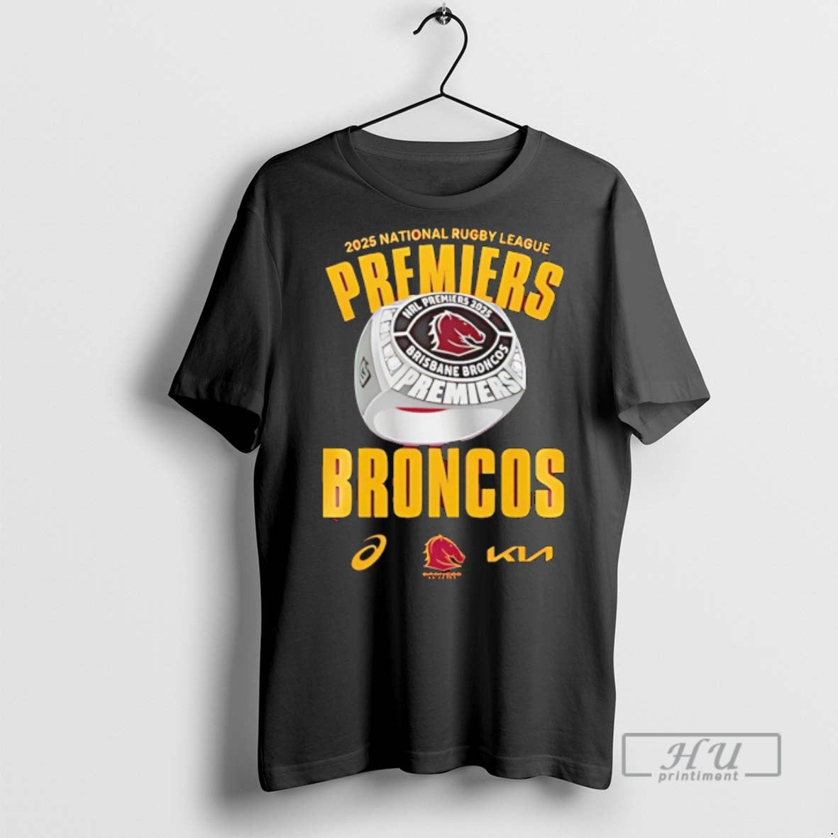 Officials Brisbane Broncos National Rugby League - Adult & Kids T-Shirts, Sweatshirts & Hoodies apparel design preview 1