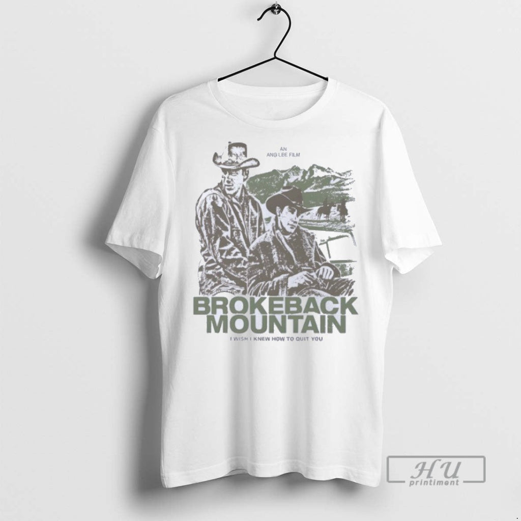 Officials Brokeback Mountain I Wish Knew How To Quit - Adult & Kids T-Shirts, Sweatshirts & Hoodies apparel design preview 1