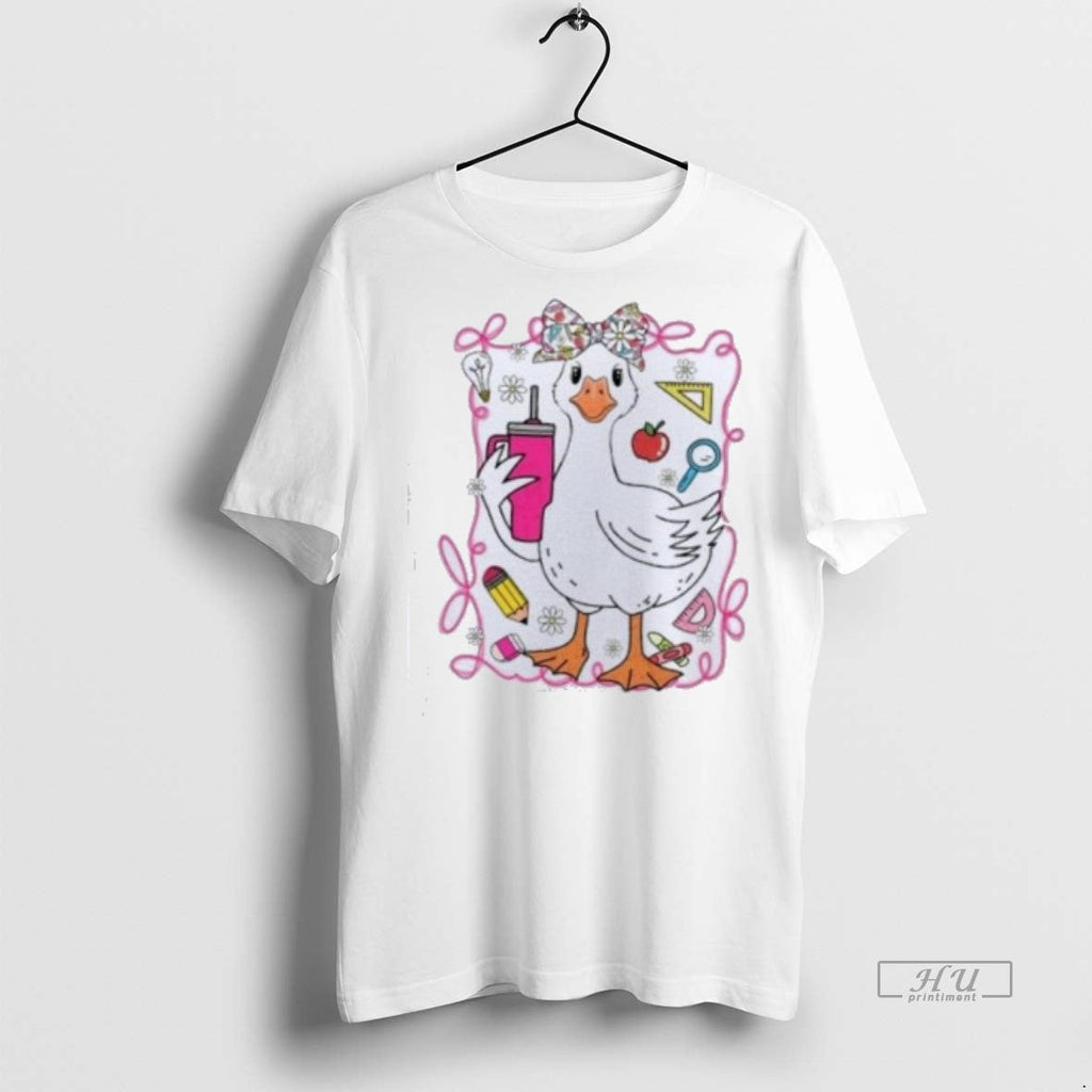 Officials Brooke And Bear Back To School Goose - Adult & Kids T-Shirts, Sweatshirts & Hoodies apparel design preview 1