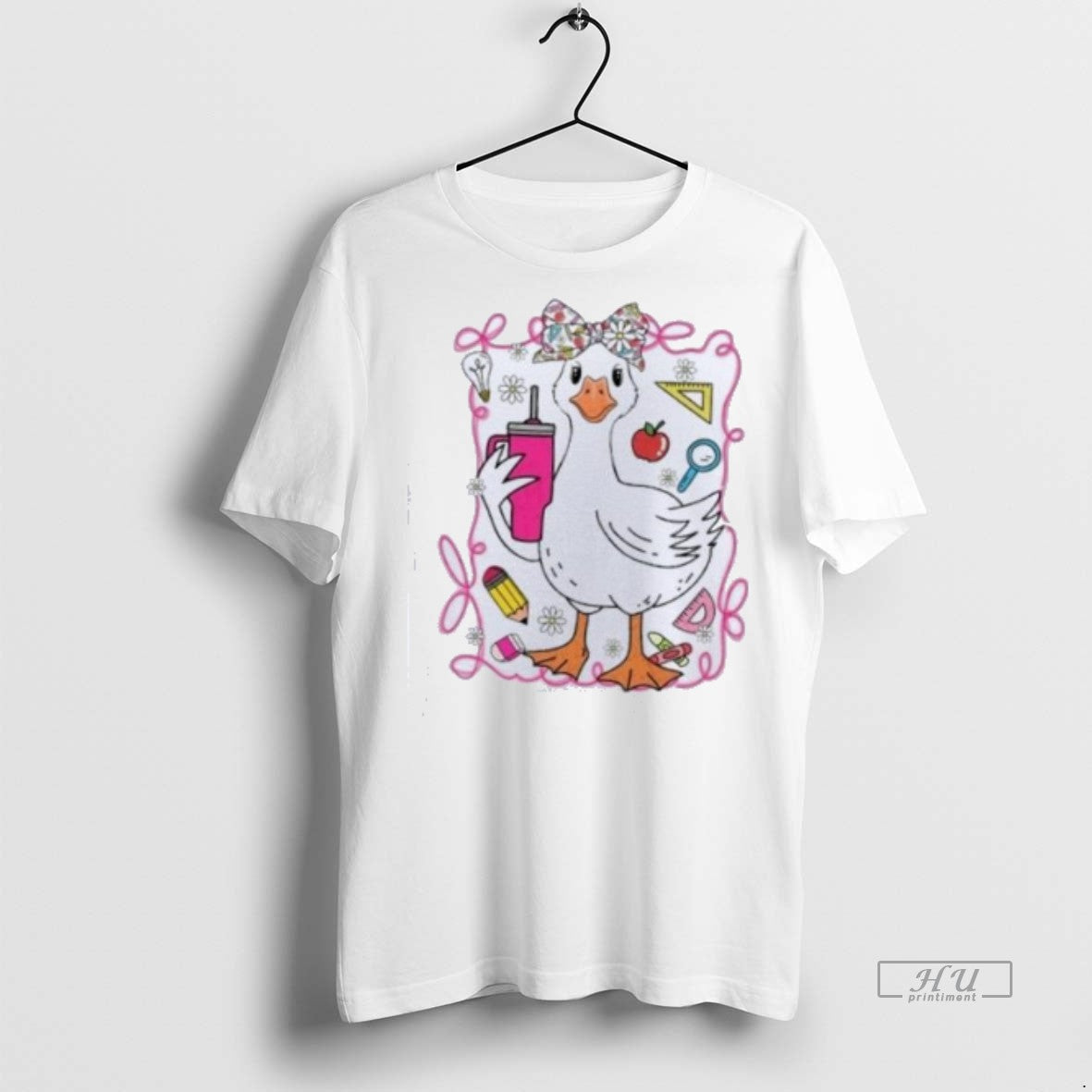 Officials Brooke And Bear Back To School Goose - Adult & Kids T-Shirts, Sweatshirts & Hoodies apparel design preview 1