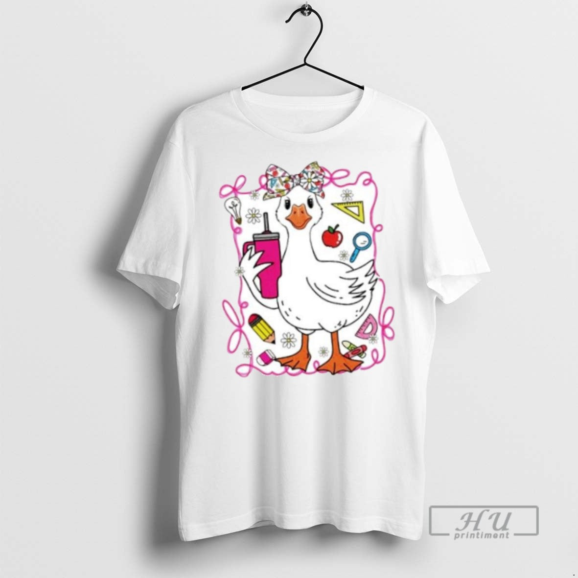 Officials Brooke And Bear Back To School Goose - Adult & Kids T-Shirts, Sweatshirts & Hoodies apparel design preview 1