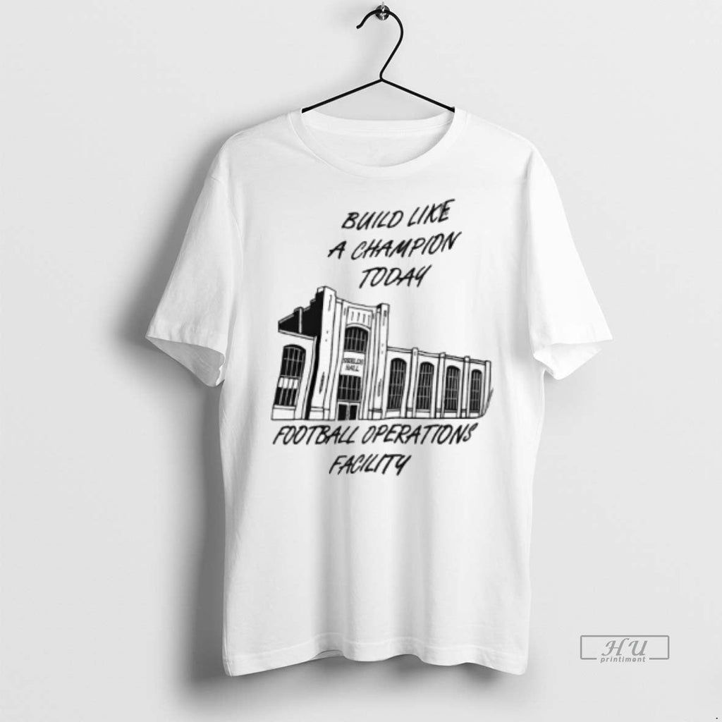 Officials Build Like A Champion Today Bookings - Adult & Kids T-Shirts, Sweatshirts & Hoodies apparel design preview 1