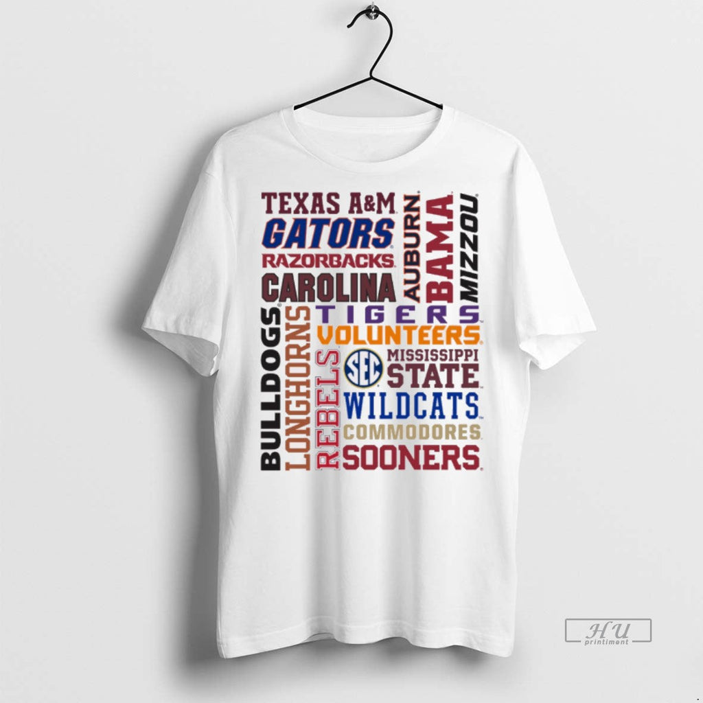 Officials Bulldogs Southeastern Conference Sec Teams - Adult & Kids T-Shirts, Sweatshirts & Hoodies apparel design preview 1