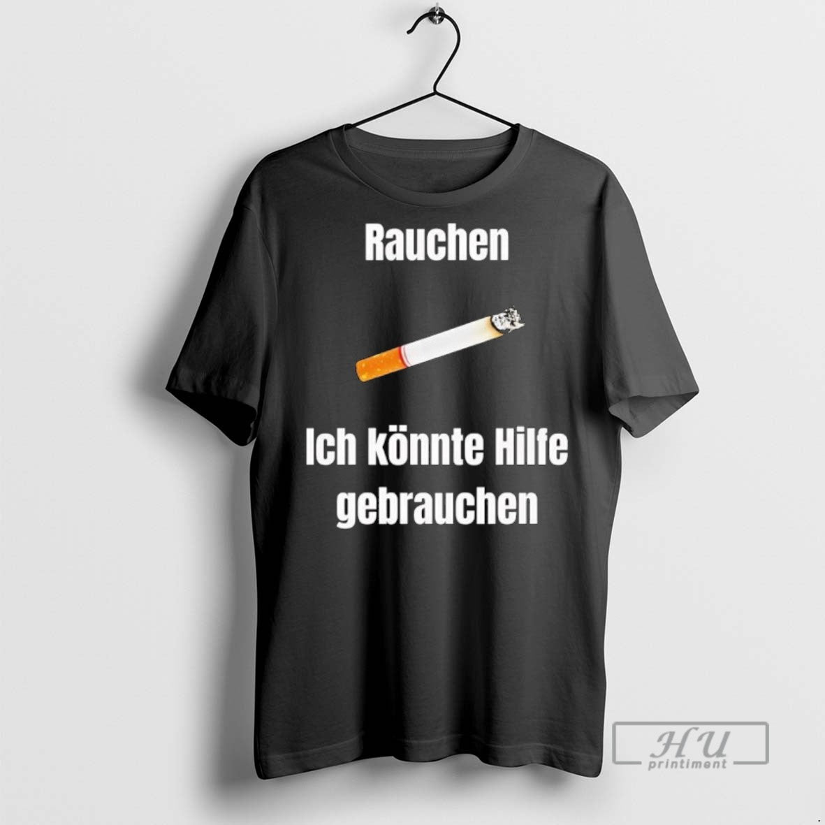 Officials Burning Cigarette Rauchen Ich Konnte Hilfe - Adult & Kids T-Shirts, Sweatshirts & Hoodies apparel design preview 1