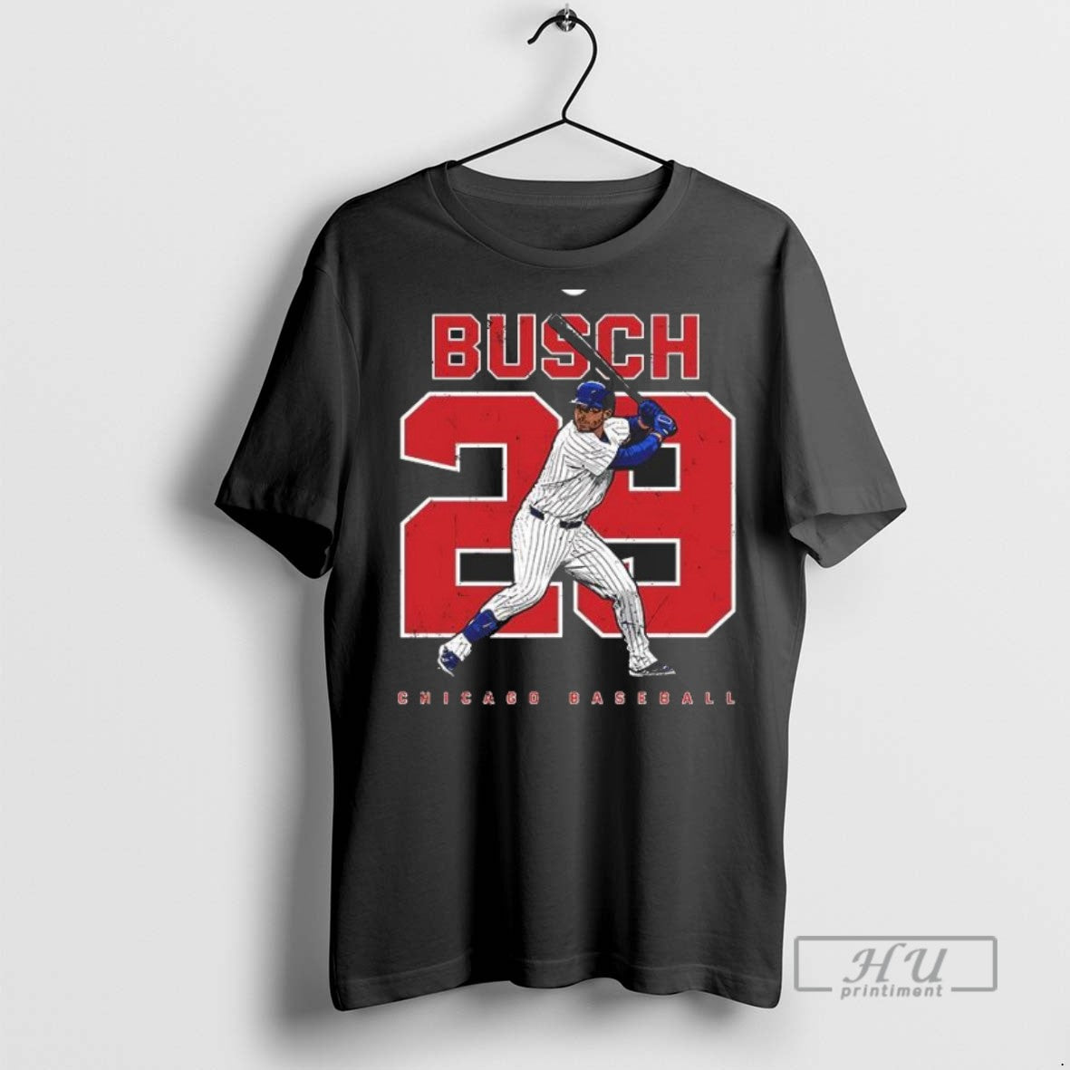Officials Buschy 29 Chicago Cubs Baseball Michael - Adult & Kids T-Shirts, Sweatshirts & Hoodies apparel design preview 1