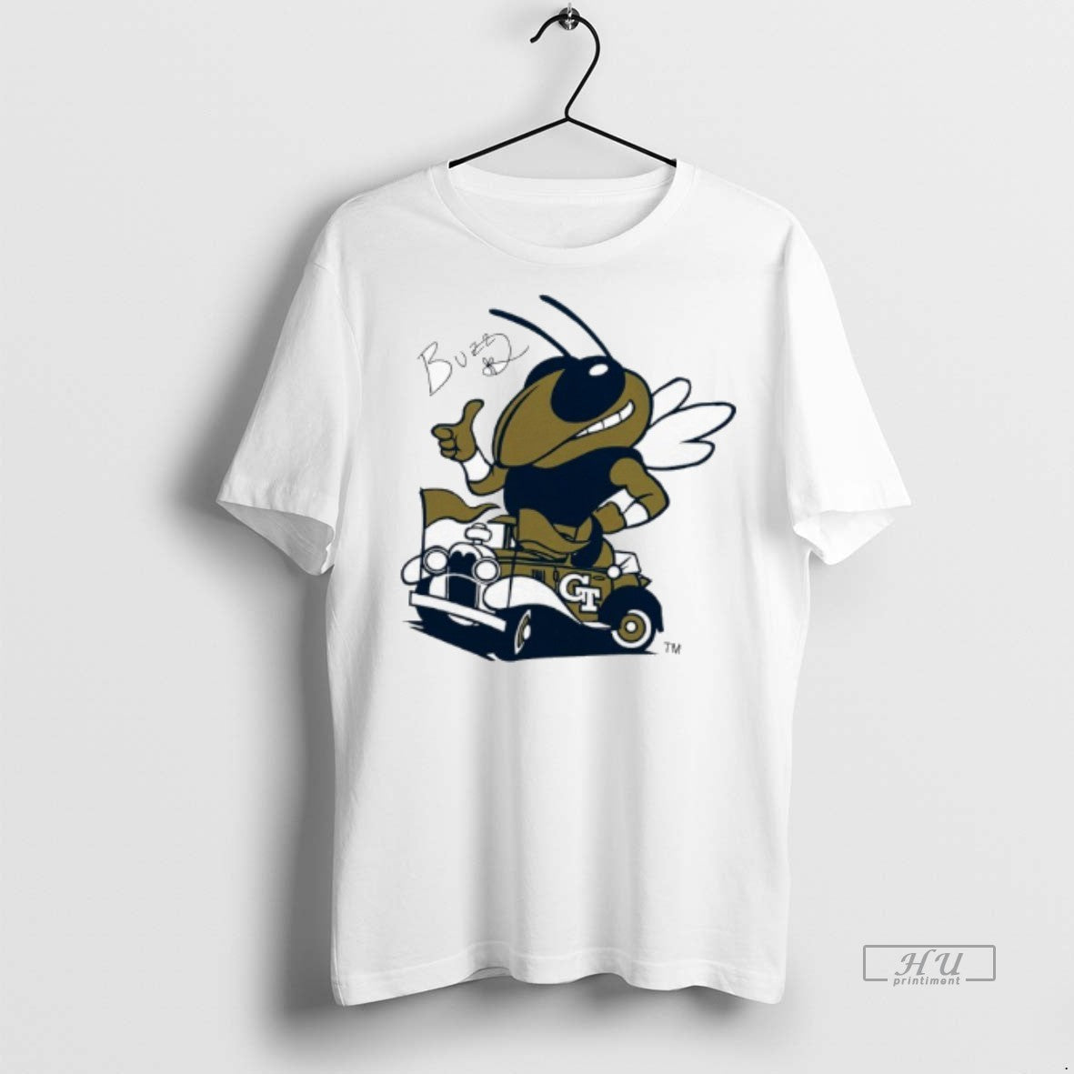 Officials Buzz Georgia Tech Yellow Jackets Sweater - Adult & Kids T-Shirts, Sweatshirts & Hoodies apparel design preview 1