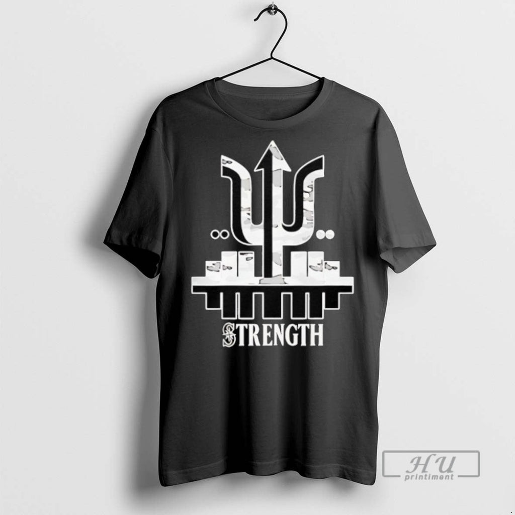 Officials Cal Raleigh Strength Seattle Mariners - Adult & Kids T-Shirts, Sweatshirts & Hoodies apparel design preview 1