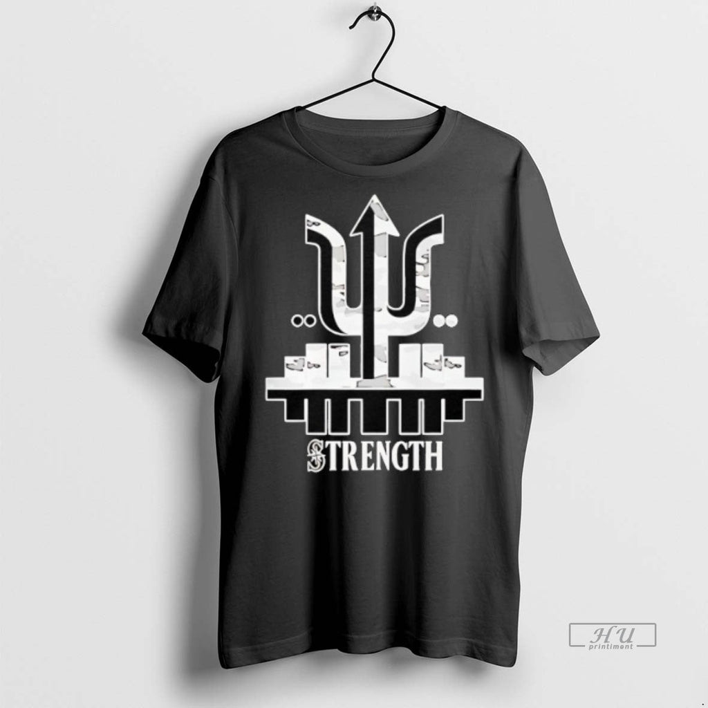 Officials Cal Raleigh Strength Seattle Mariners - Adult & Kids T-Shirts, Sweatshirts & Hoodies apparel design preview 1