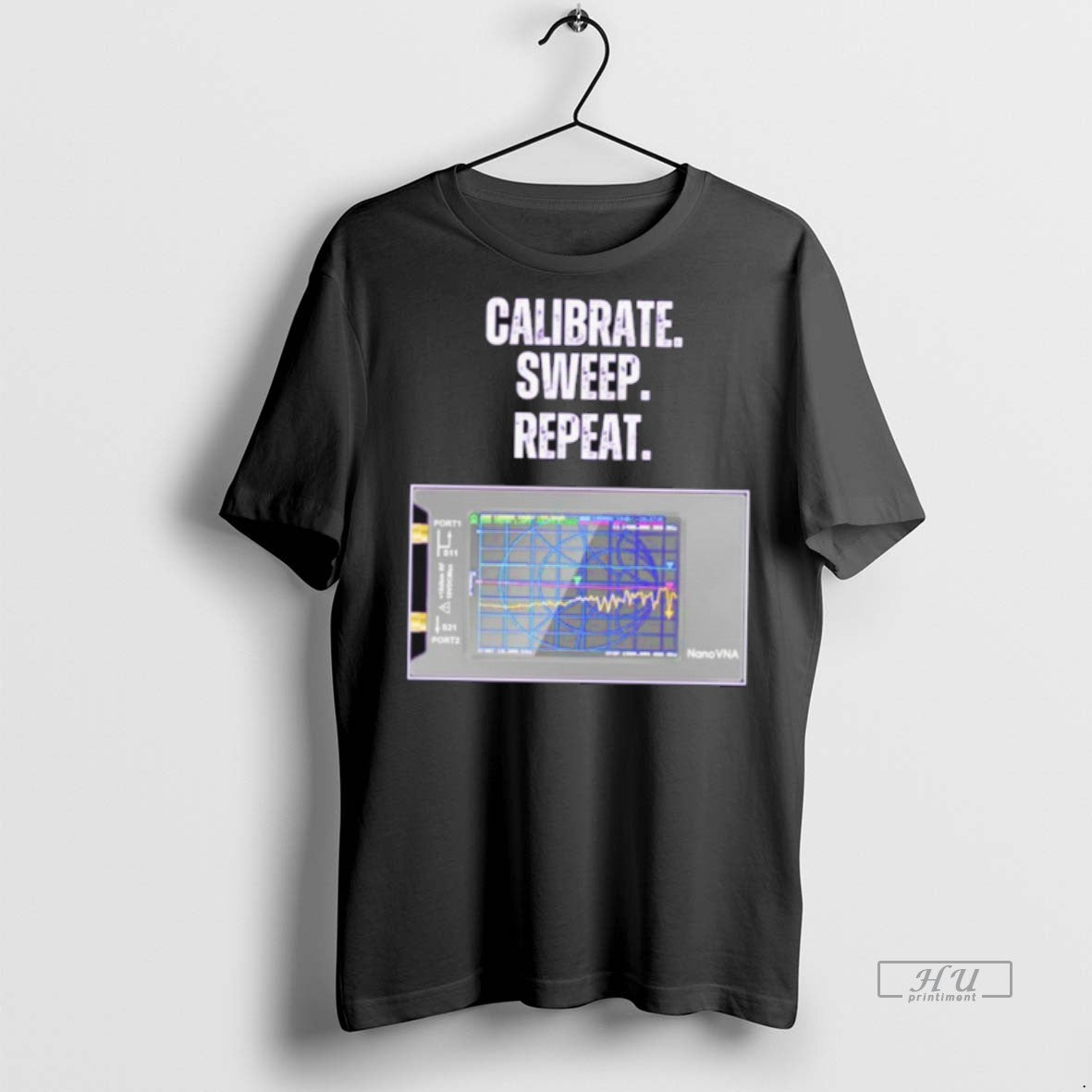 Officials Calibrate Sweep Repeat Nanovna Sweater - Adult & Kids T-Shirts, Sweatshirts & Hoodies apparel design preview 1