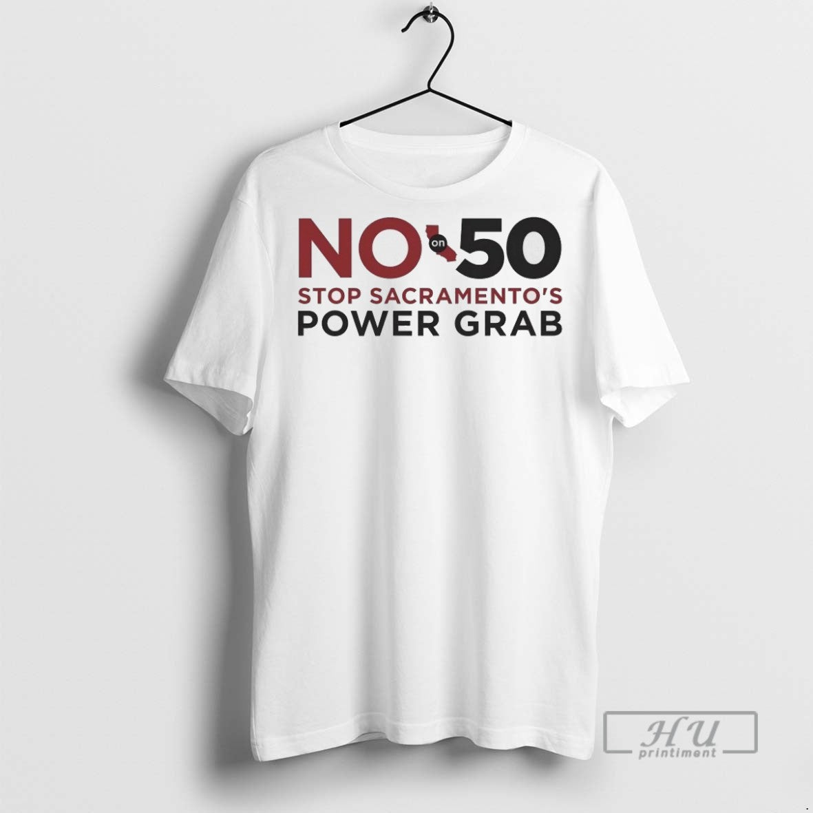 Officials California No On 50 Stop Sacramentos Power - Adult & Kids T-Shirts, Sweatshirts & Hoodies apparel design preview 1